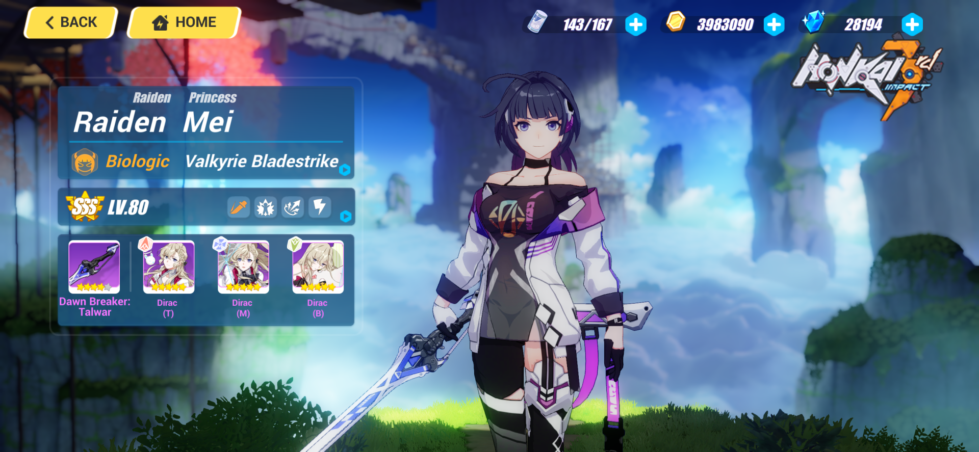 Herrscher of Thunder video game Honkai Impact 3rd Image