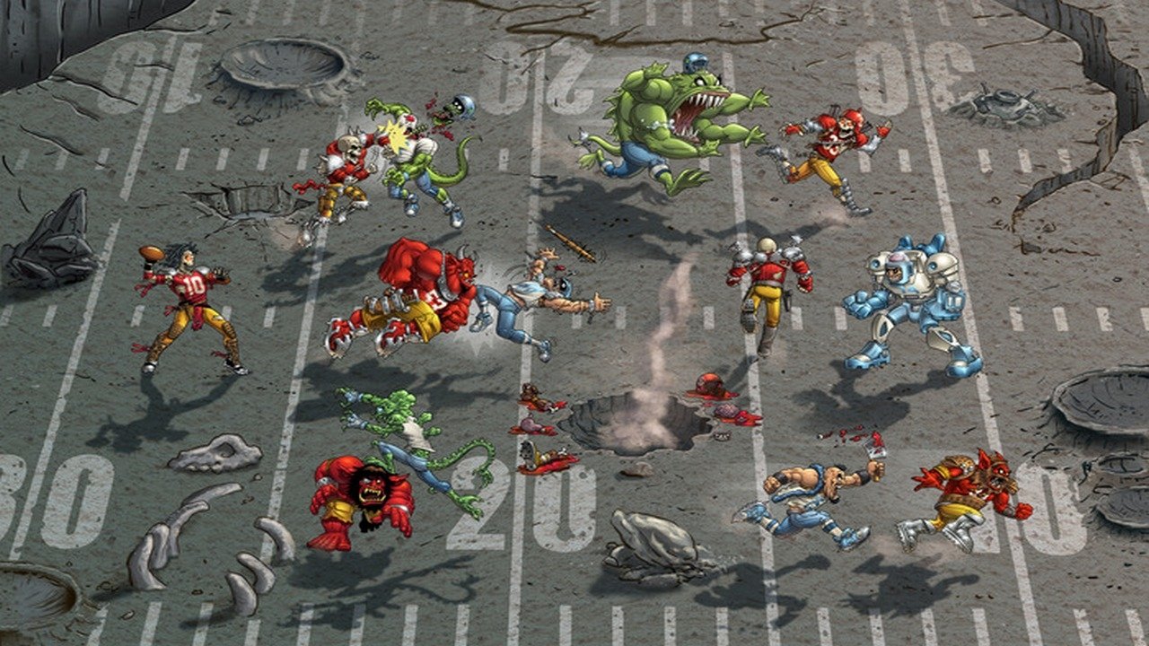 video game Mutant League Football Image
