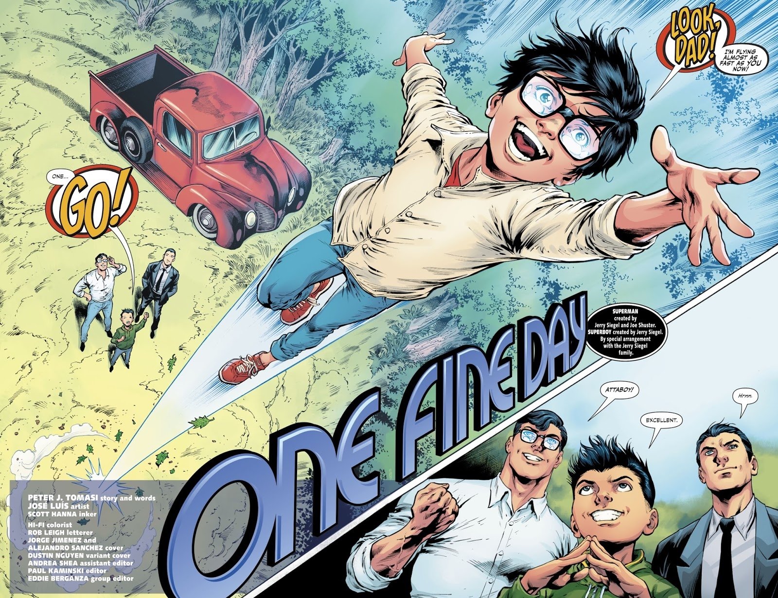 Clark Kent Bruce Wayne Damian Wayne Jon Kent Comic Super-Sons Image