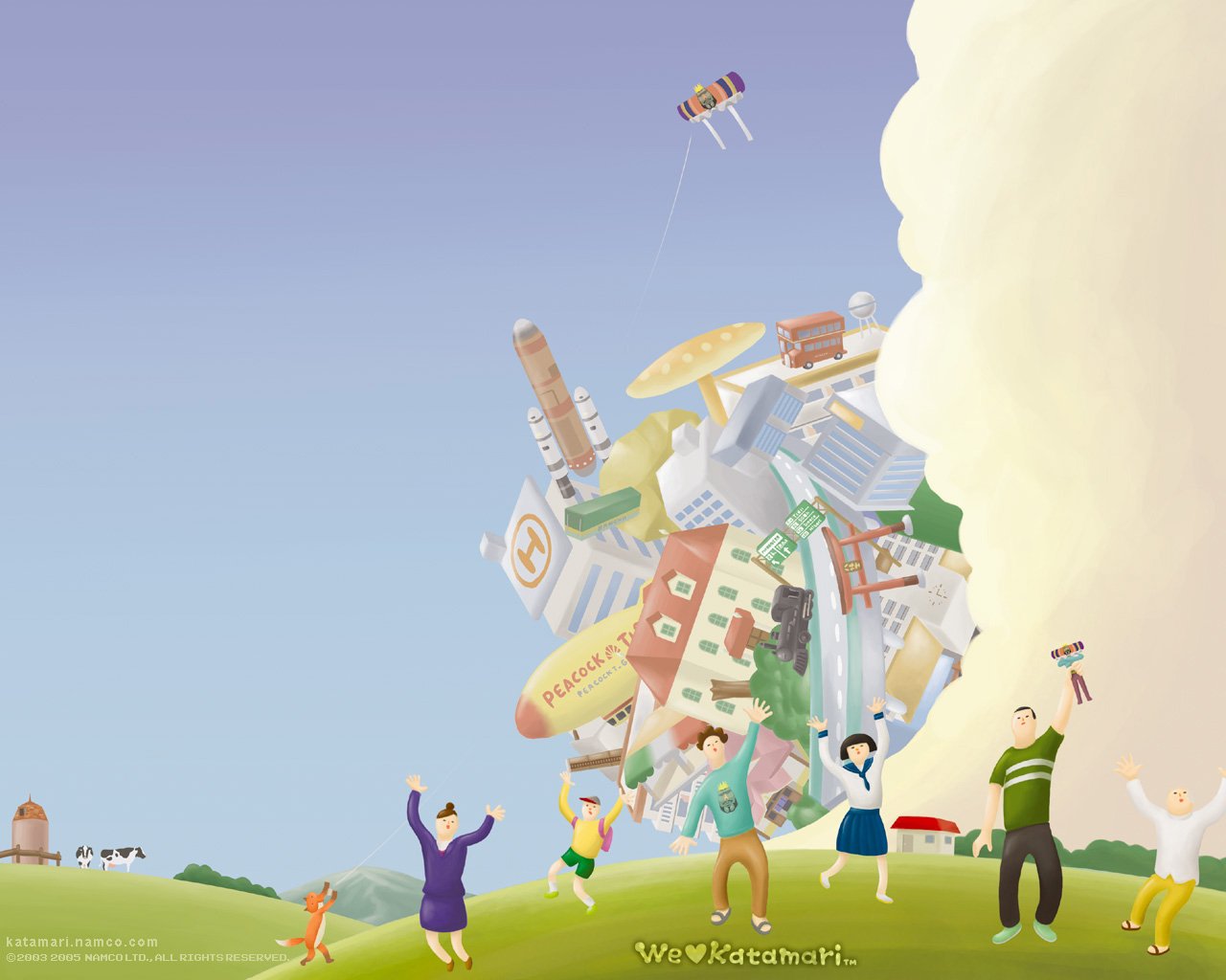 video game Katamari Damacy Image
