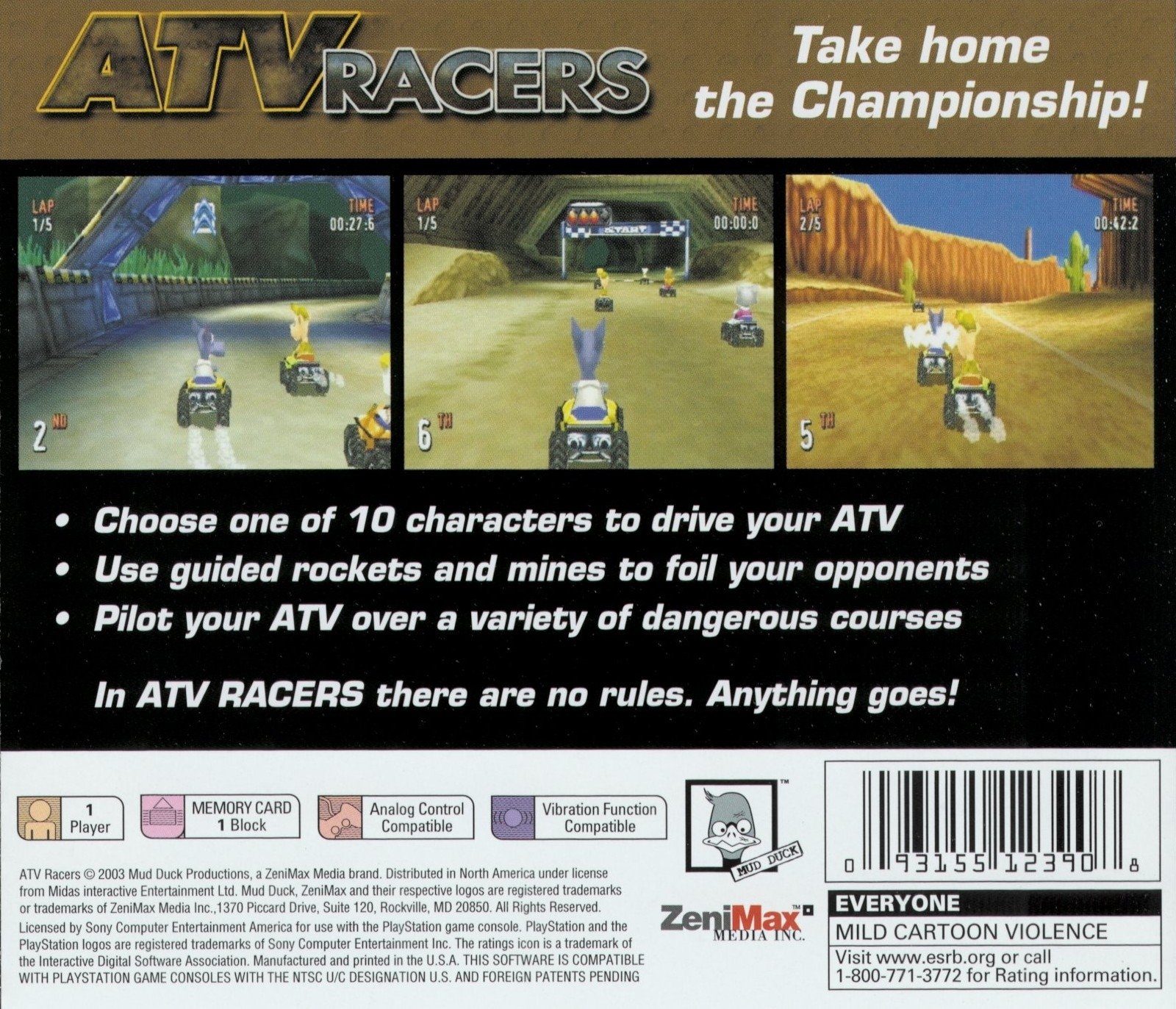 video game ATV Racers Image
