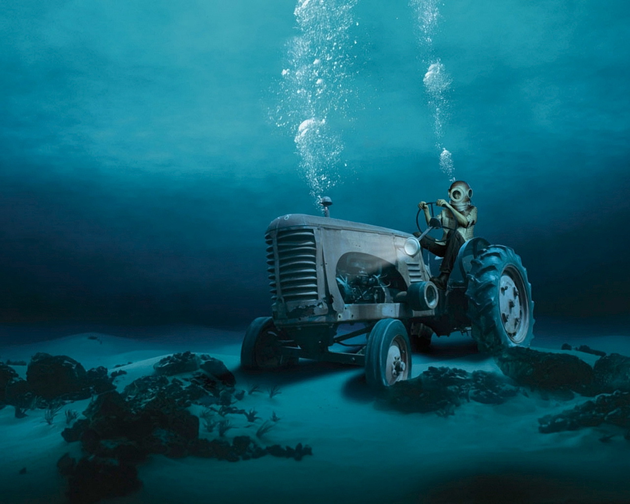 Artistic underwater Picture