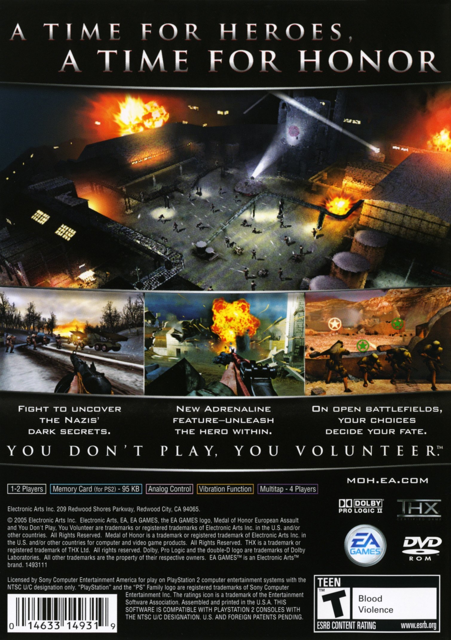 video game Medal of Honor: European Assault Image