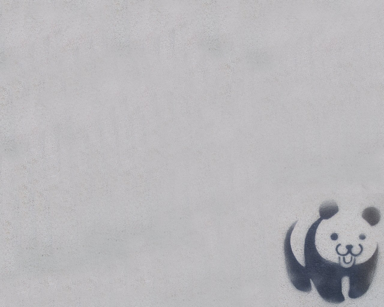 A cute panda illustration with a playful expression, set against a light-colored background, adding a whimsical touch to the image.