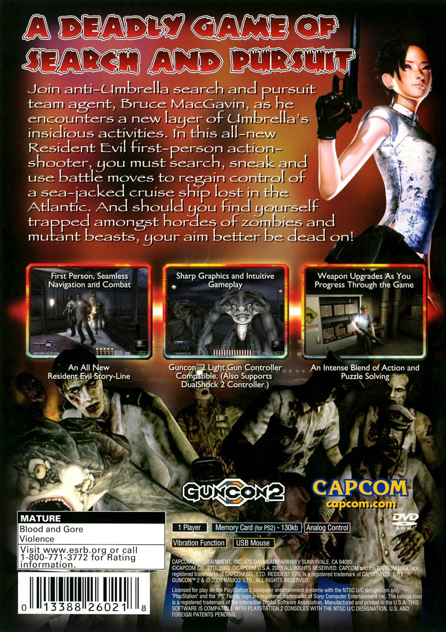 video game Resident Evil: Dead Aim Image