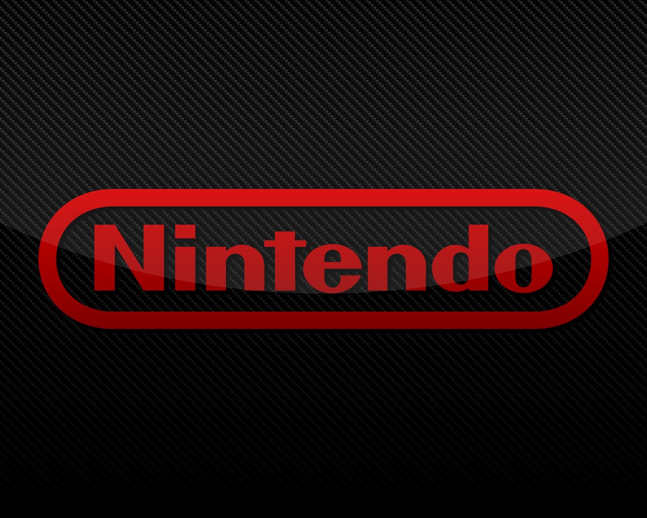 A bold red Nintendo logo set against a sleek black background, representing the iconic brand known for its innovative video games.