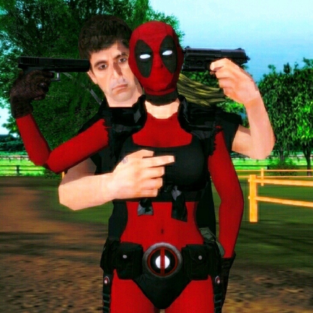  Ruan Matheus And Lady Deadpool