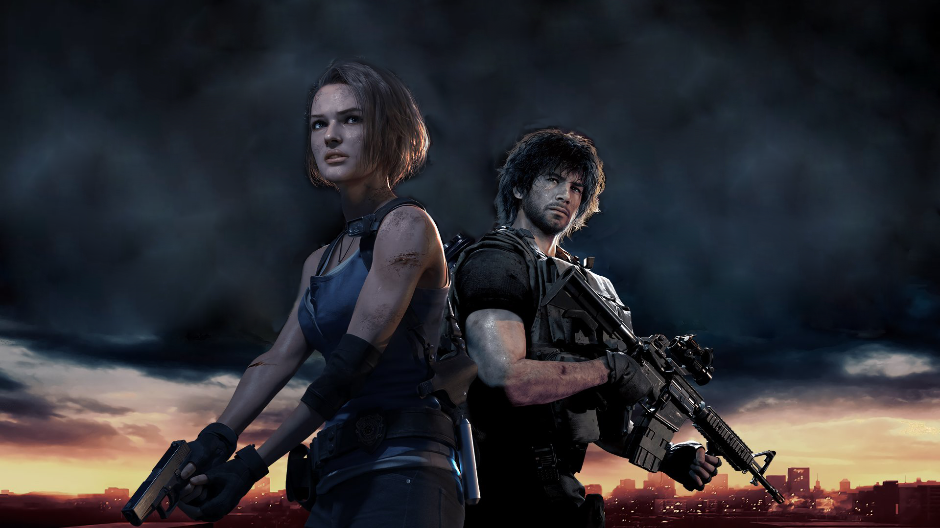 Resident evil 3 front without Nemesis