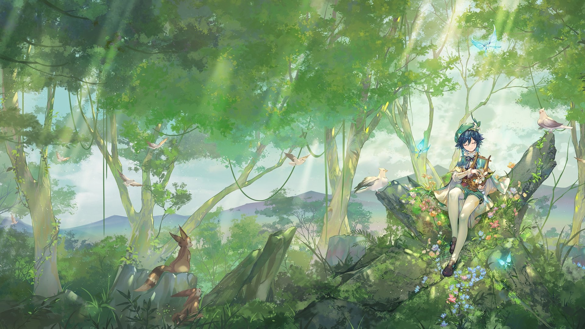 Genshin Impact Venti (Genshin Impact) Image