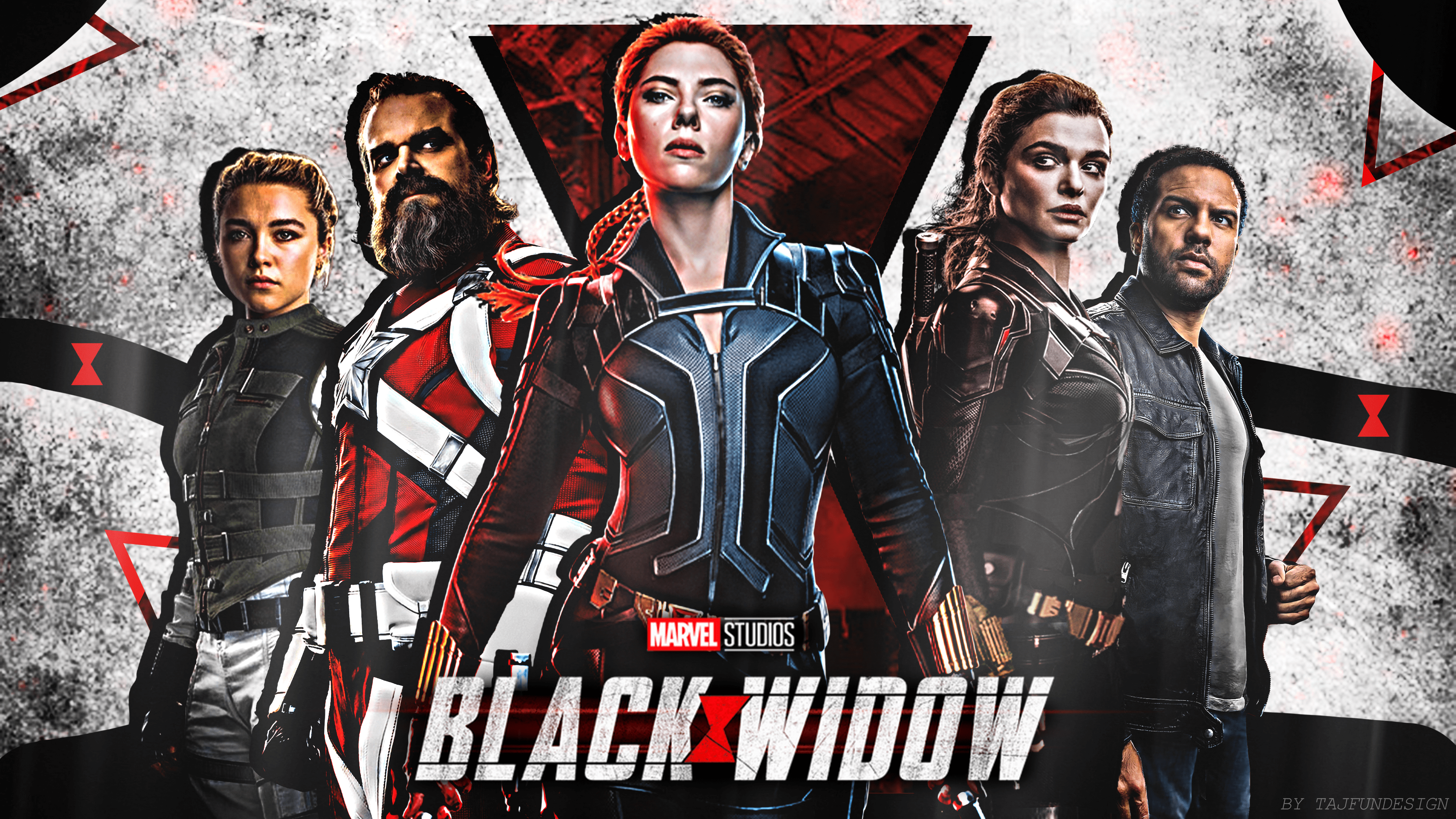 Marvel Studios' Black Widow Wallpaper 4k by TajfunYt