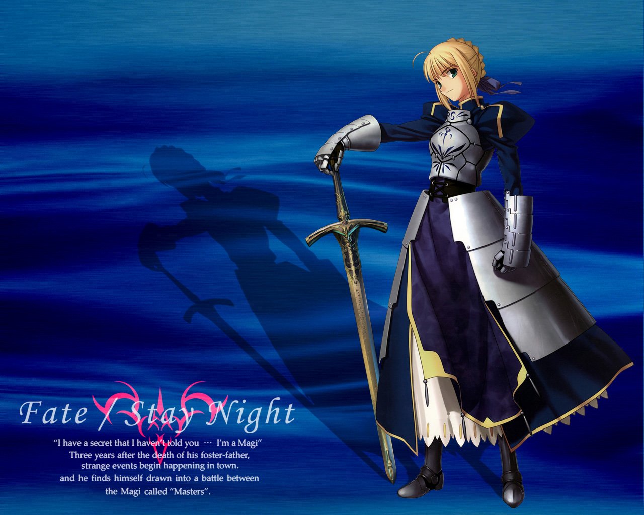 Saber (Fate Series) Anime Fate/Stay Night Image