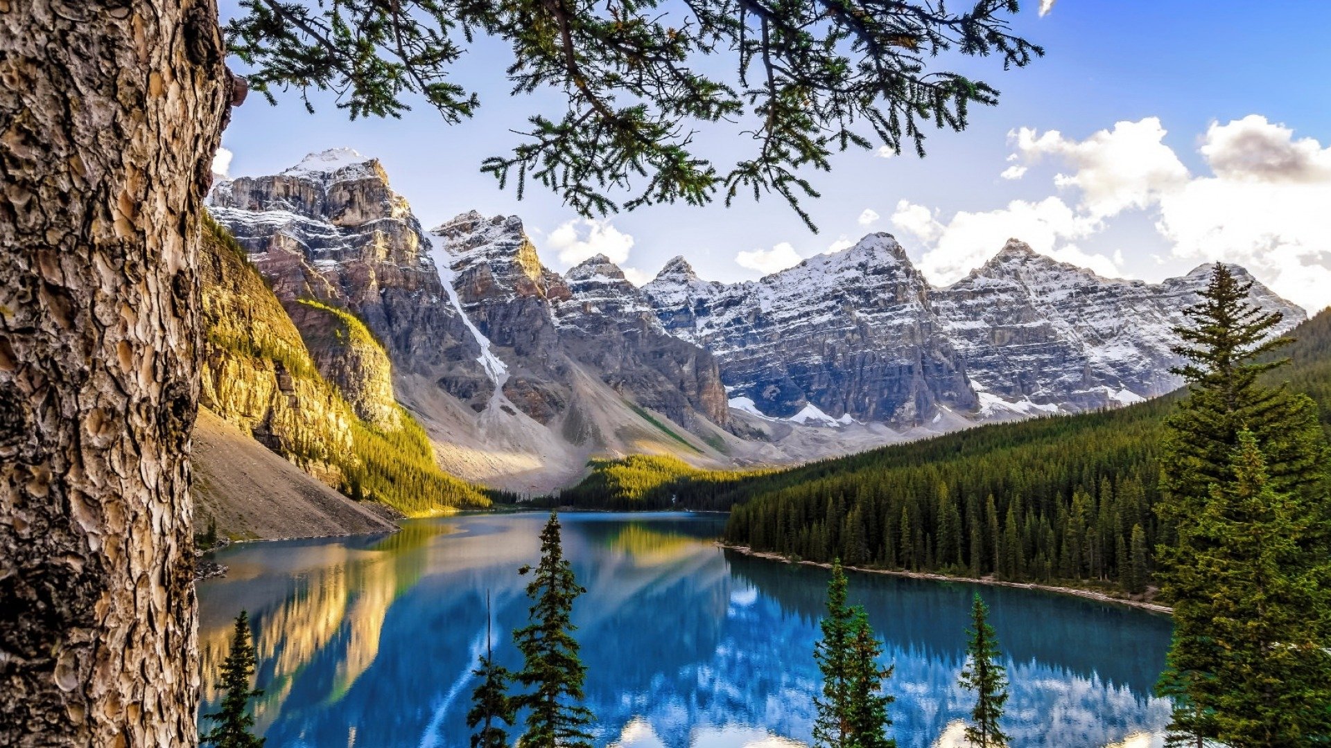 nature Moraine Lake Image