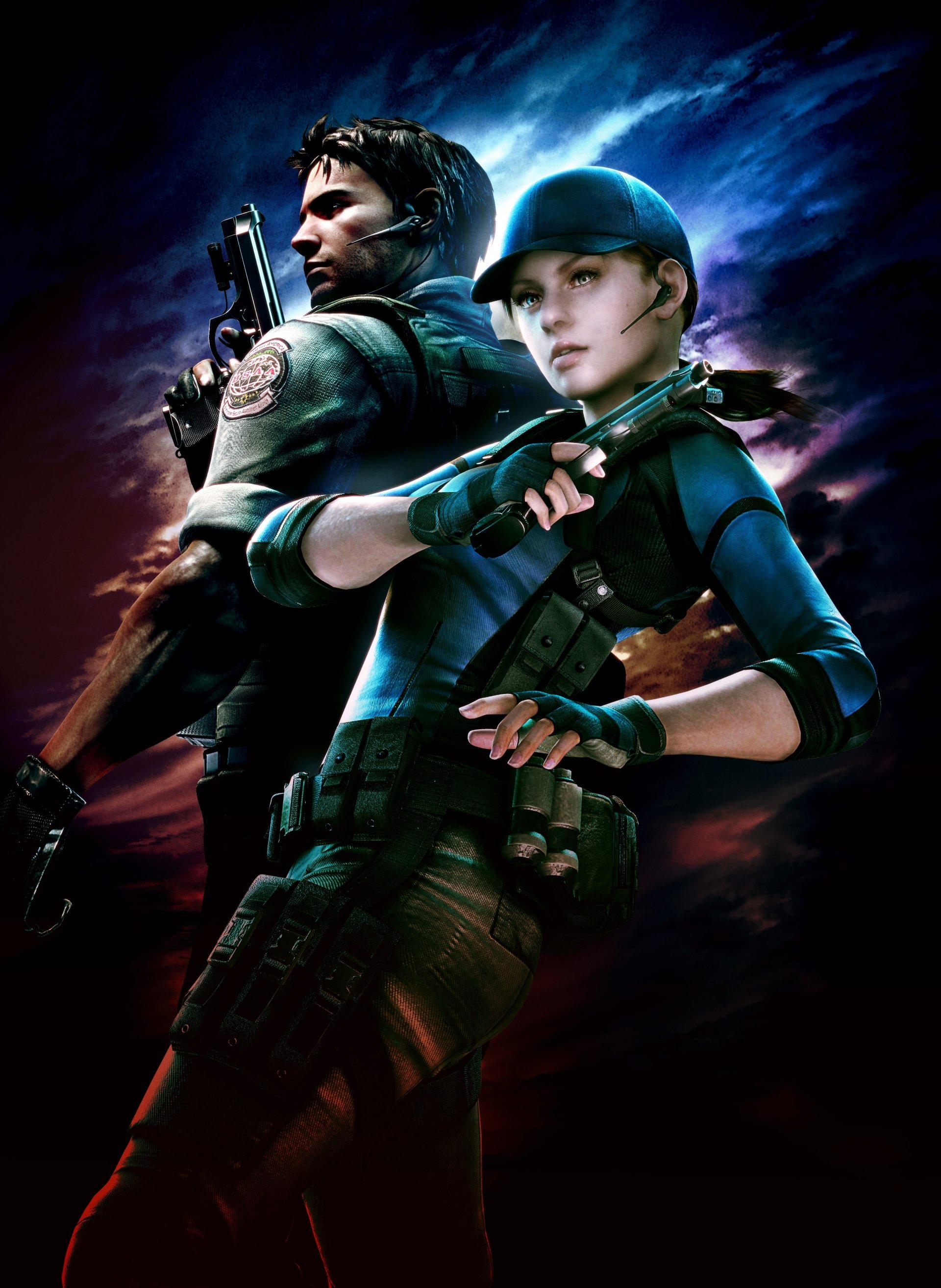 Jill Valentine Chris Redfield video game Resident Evil 5 Image