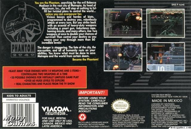 video game Phantom 2040 Image