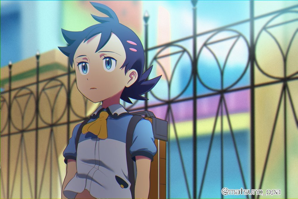 school uniform Goh (Pokémon) Anime Pokemon Image