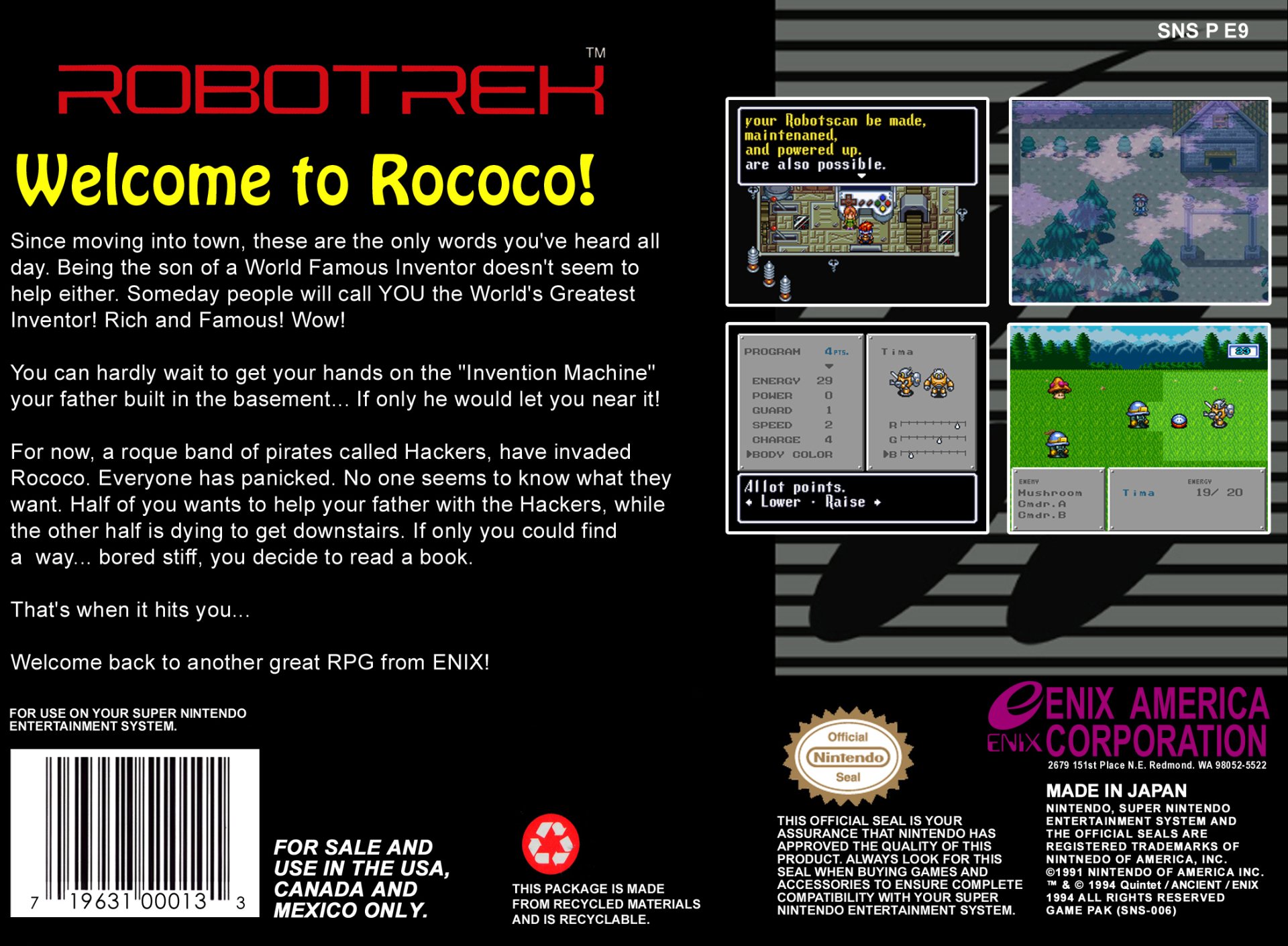 video game Robotrek Image