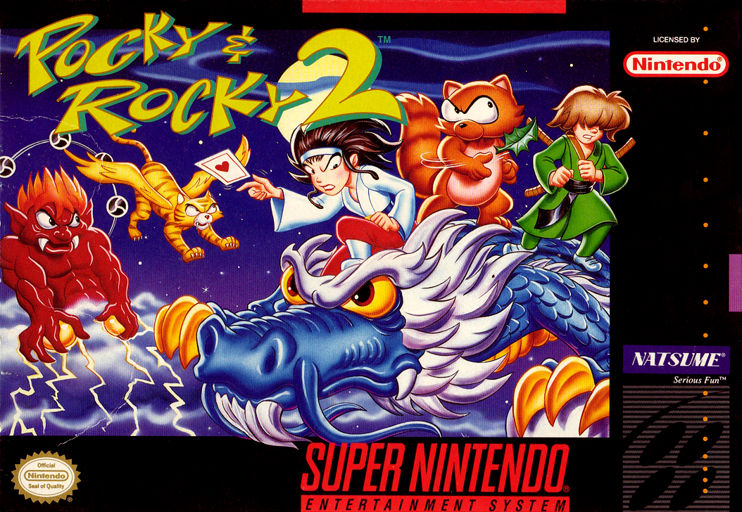 video game Pocky & Rocky 2 Image