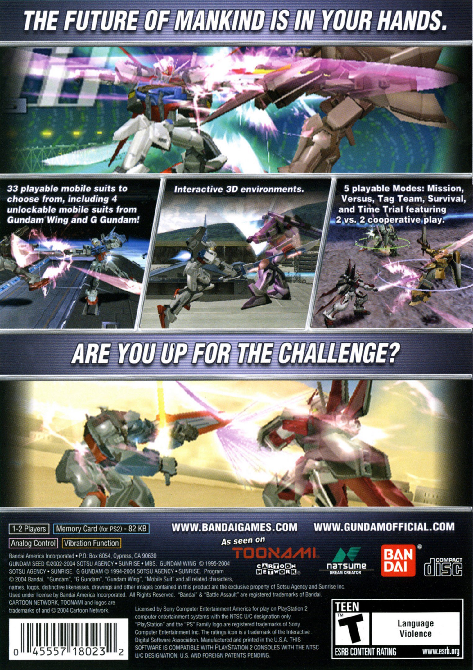 video game Battle Assault 3 featuring Gundam Seed Image