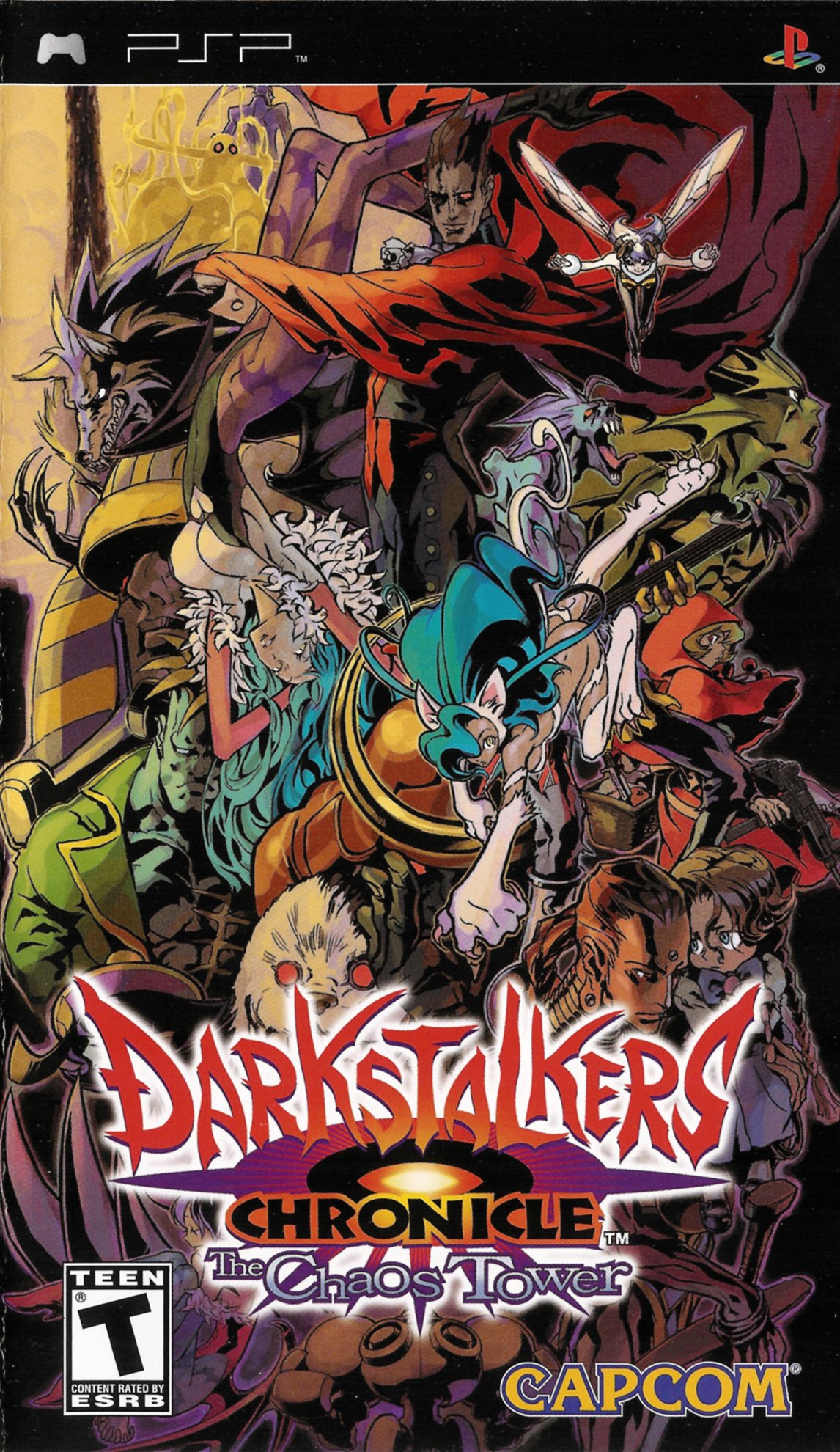 video game Darkstalkers Chronicle: The Chaos Tower Image