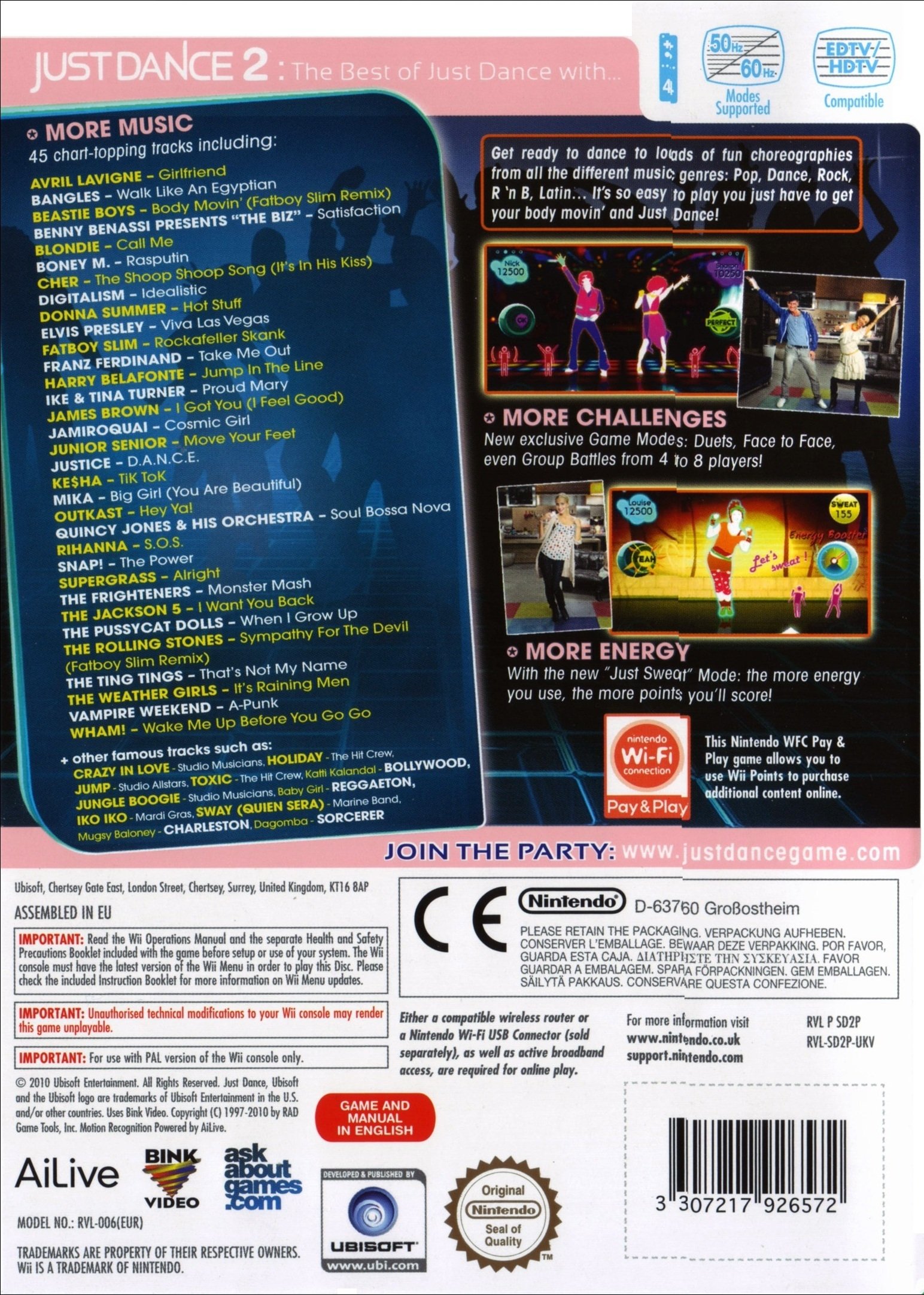 video game Just Dance 2 Image