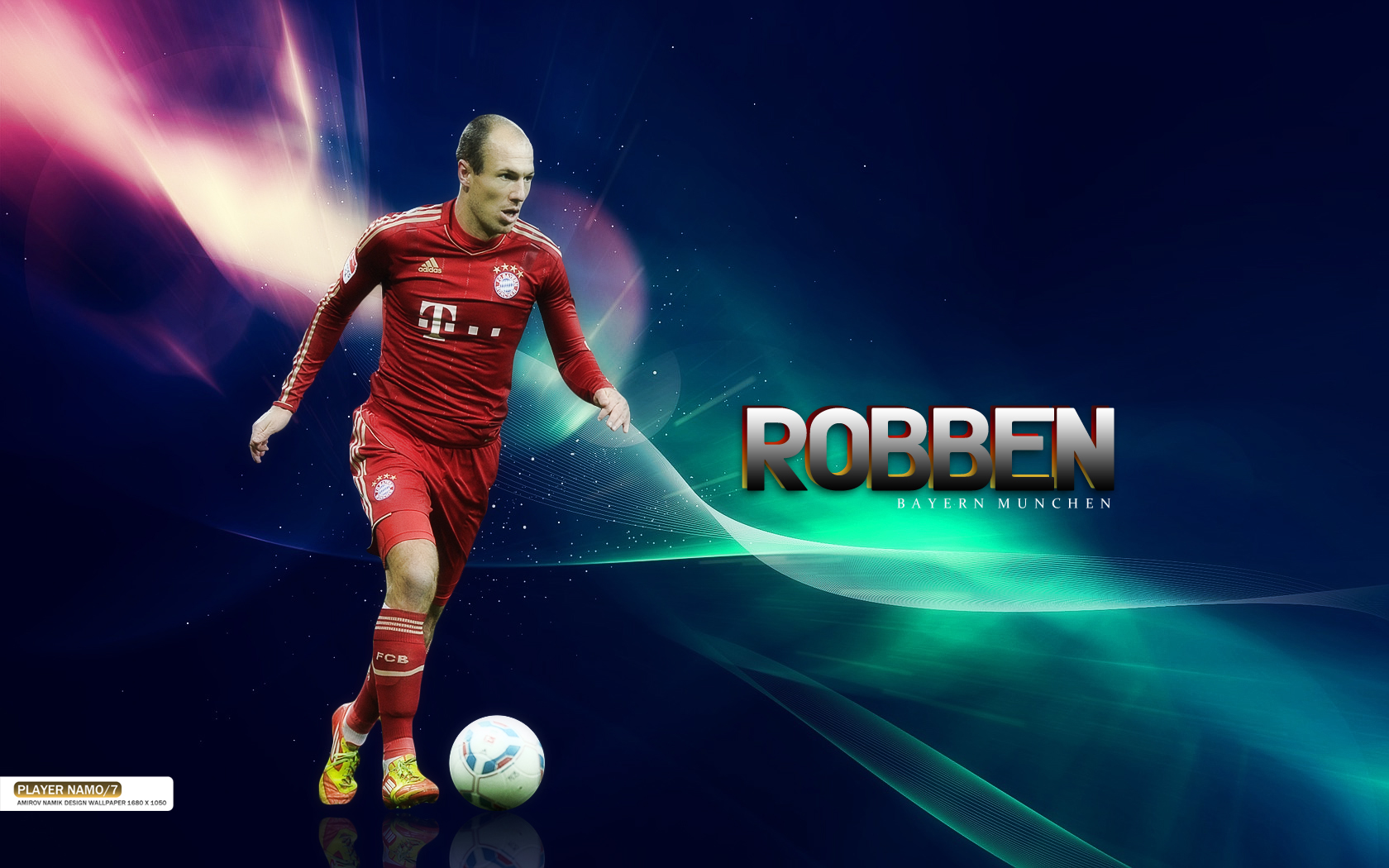 Arjen Robben Picture by Namik Amirov