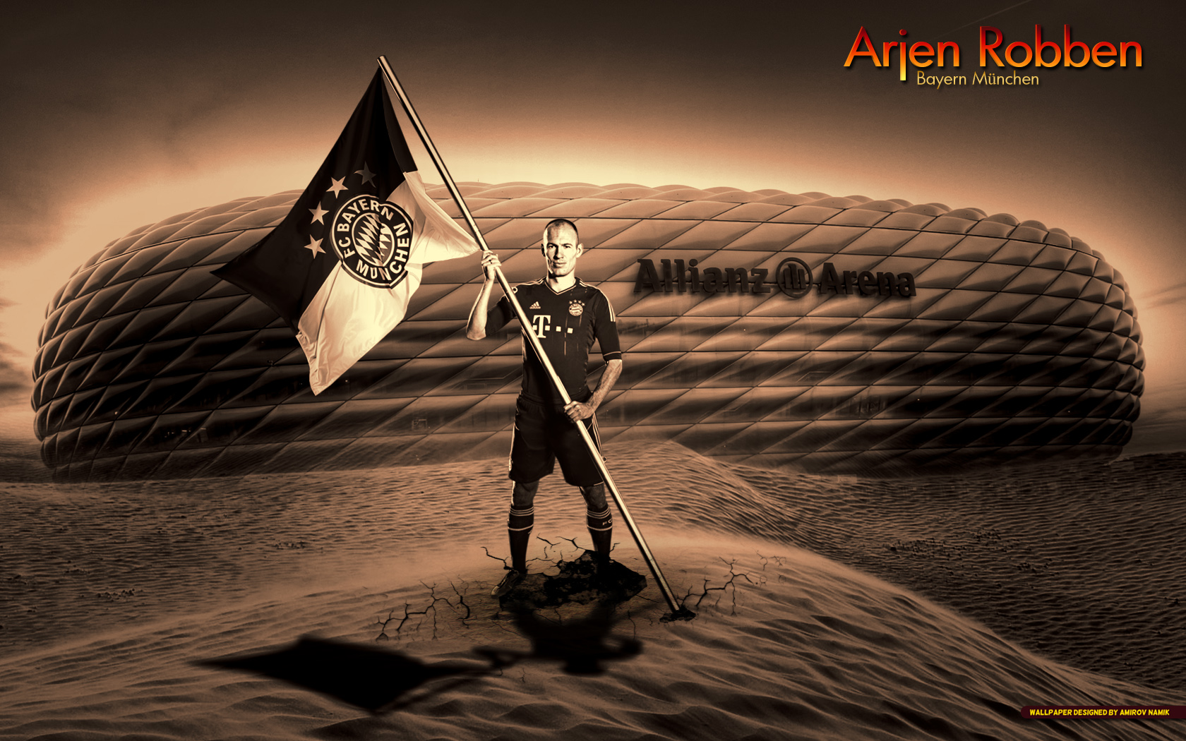 Arjen Robben Picture by Namik Amirov