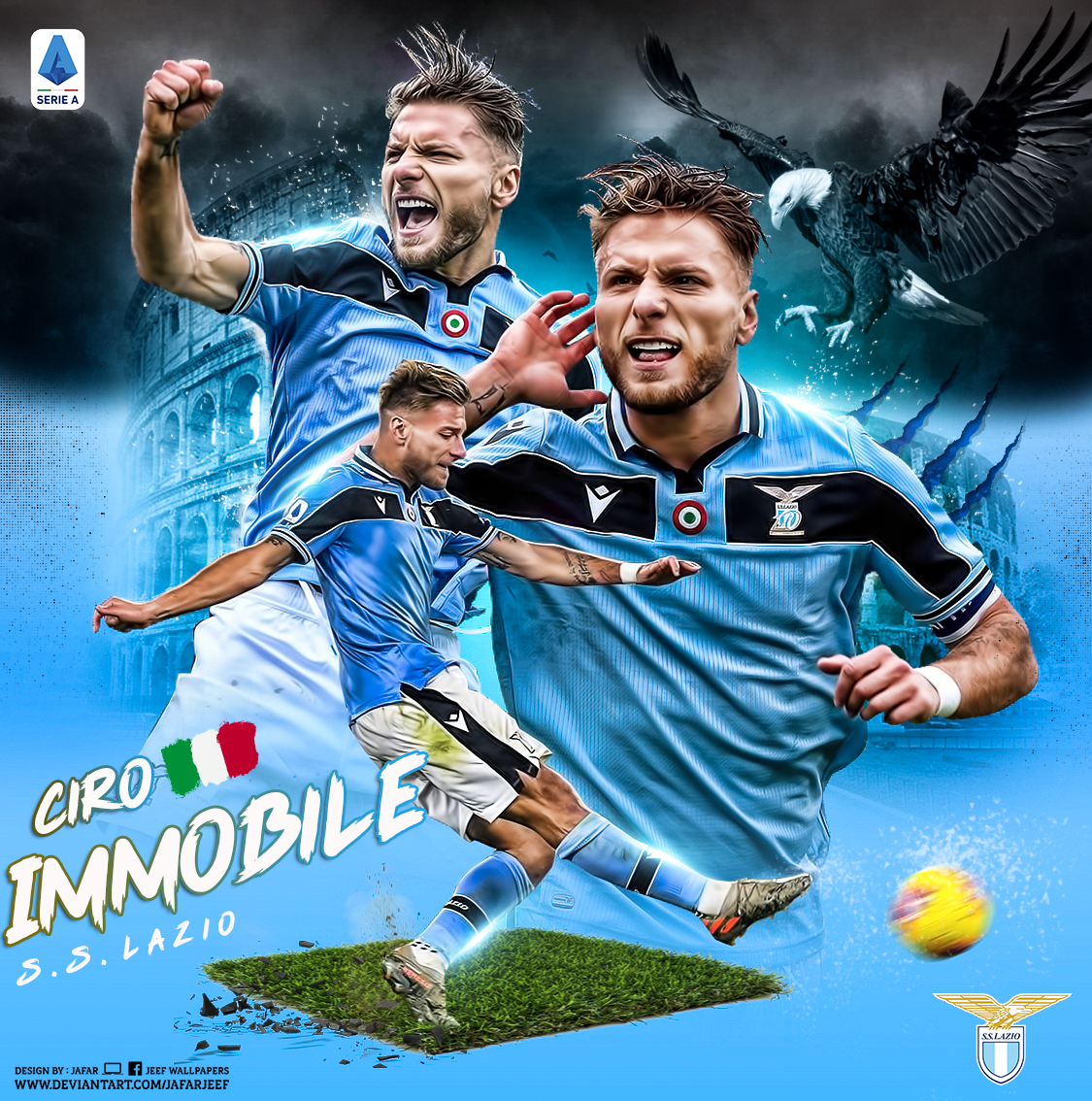 Ciro Immobile Picture by Jafar Jeef
