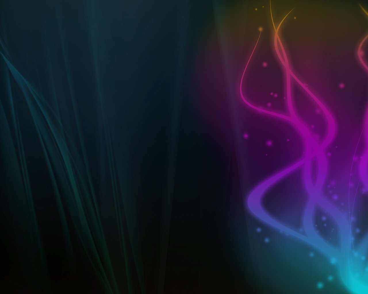 Abstract image featuring swirling, luminous colors in shades of purple, pink, and blue against a dark background with subtle light trails.