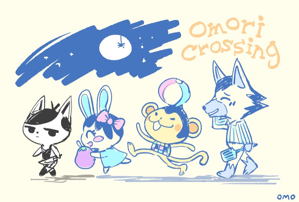 Crossover Picture by OMORI_GAME