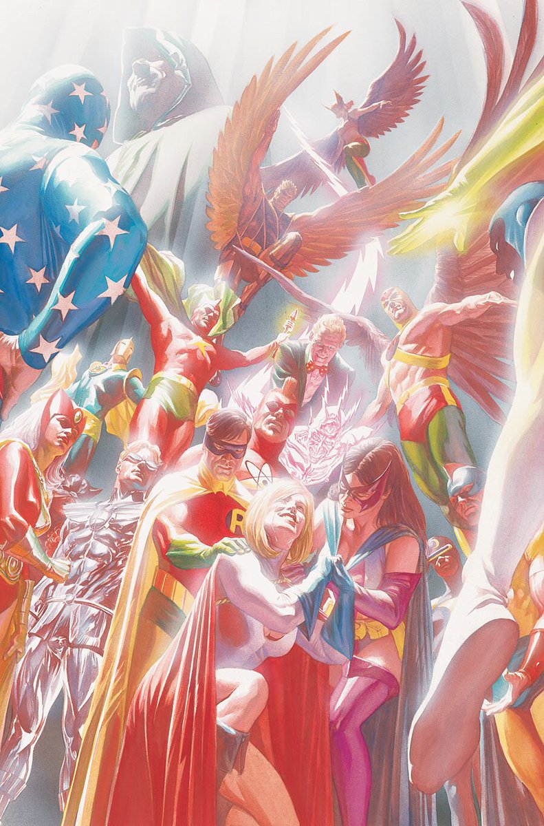Justice Society of America Picture by Alex Ross