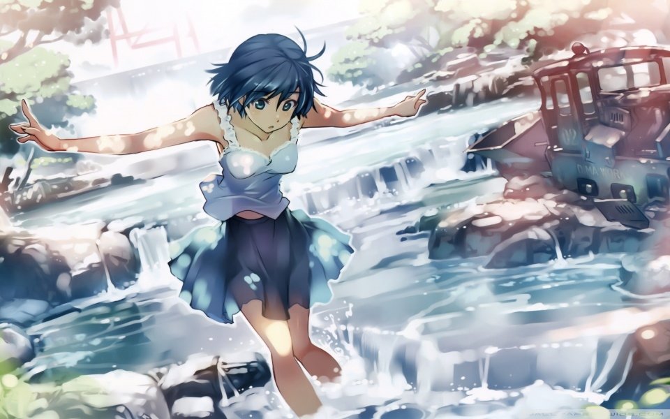 Boy becomes girl anime