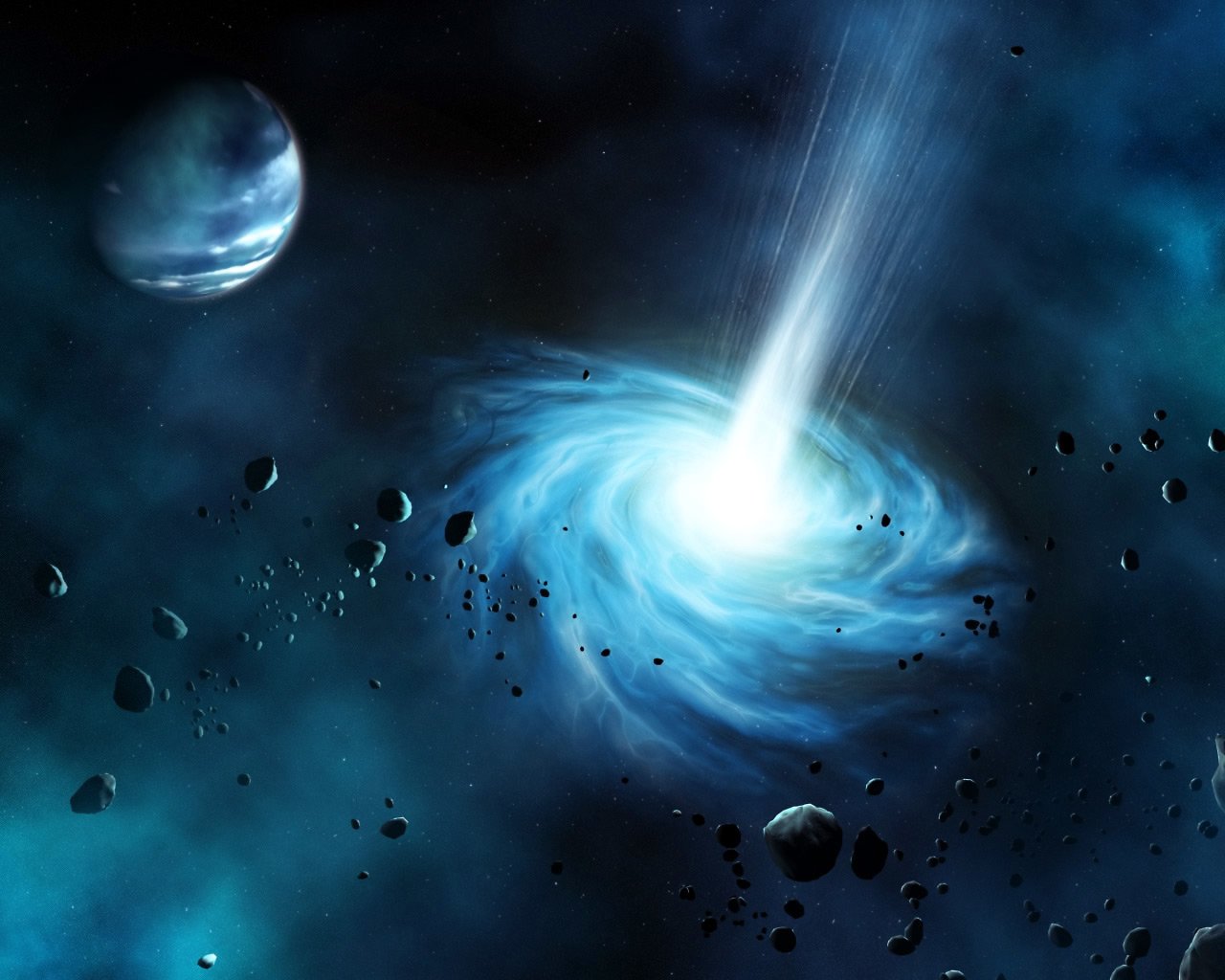 Sci Fi quasar Image