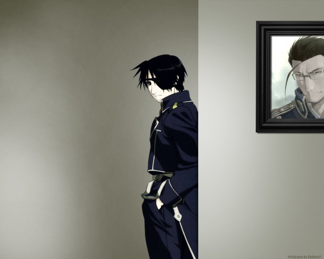 Roy Mustang Maes Hughes Anime Fullmetal Alchemist Image