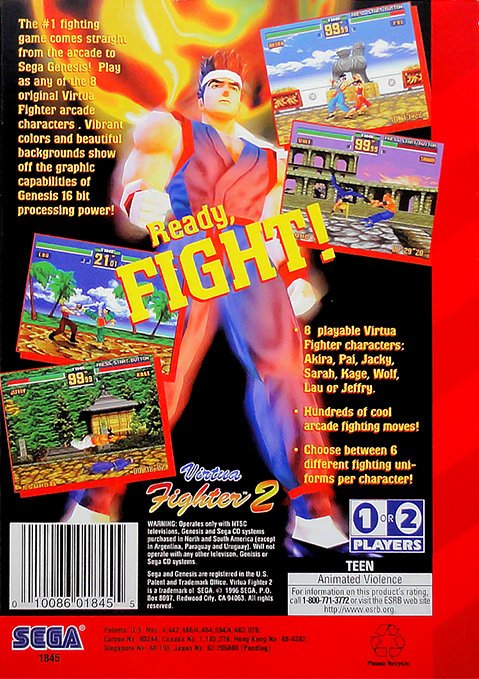 video game Virtua Fighter 2 Image