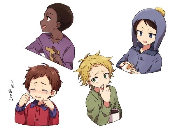 Stripe (South Park) Tolkien Black Clyde Donovan Craig Tucker Tweek Tweak TV Show South Park Image