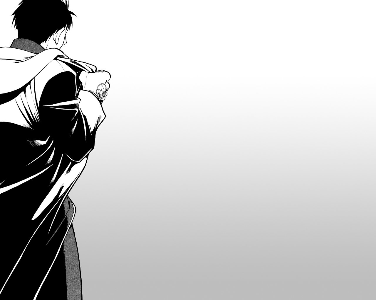 Roy Mustang Anime Fullmetal Alchemist Image