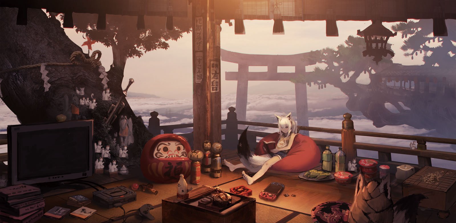 hololive alternative Shirakami Fubuki Anime Virtual Youtuber Image