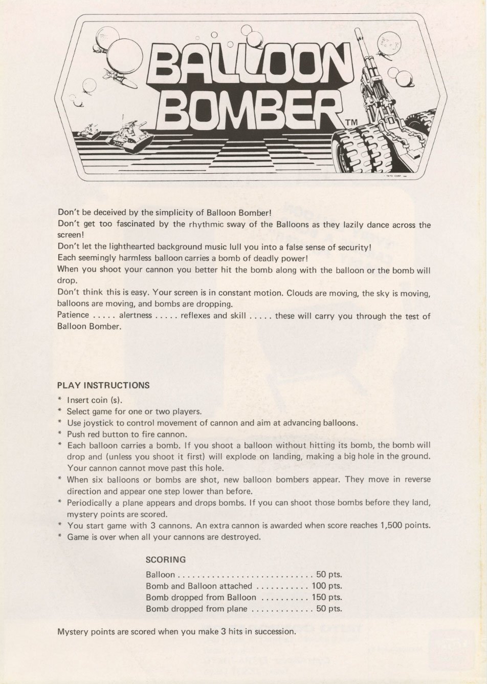 video game Balloon Bomber Image