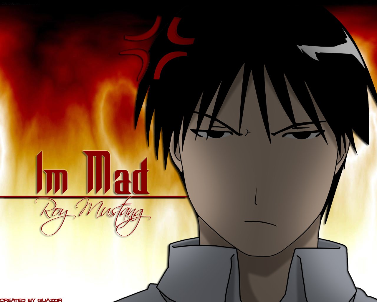 Roy Mustang Anime Fullmetal Alchemist Image