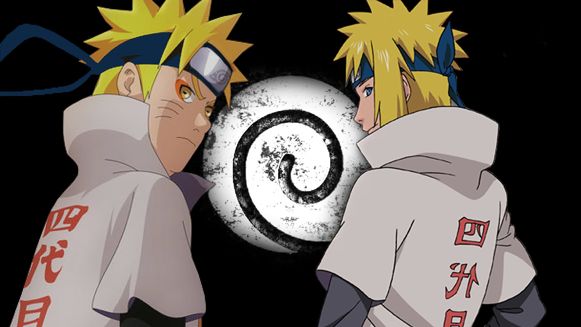  MINATO AND NARUTO