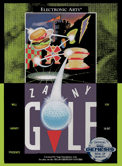video game Zany Golf Image