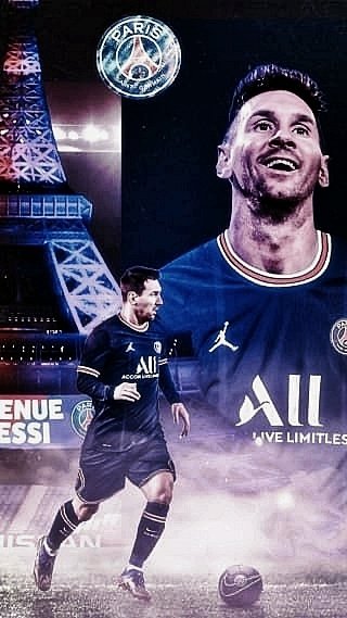 Paris Saint-Germain F.C Lionel Messi Sports Image