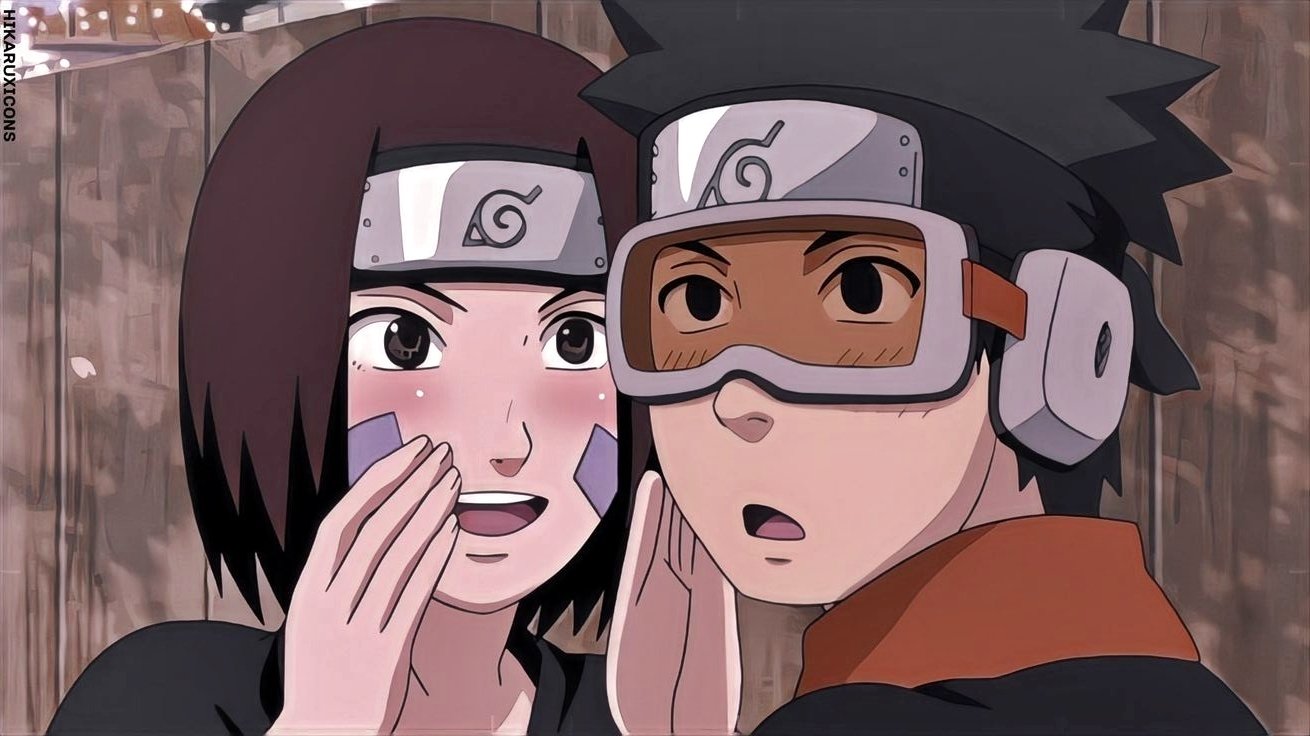Obito Uchiha Rin Nohara Anime Naruto Image