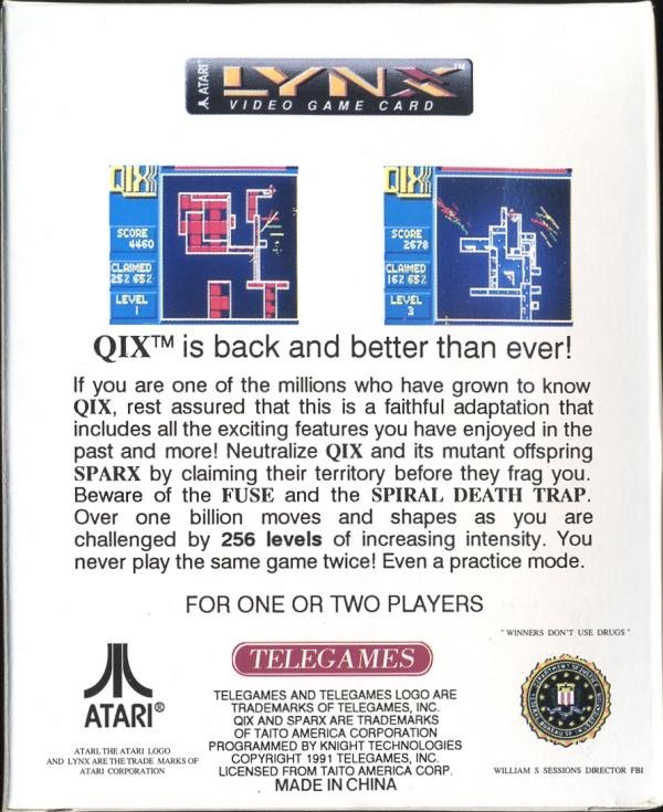 video game Qix Image