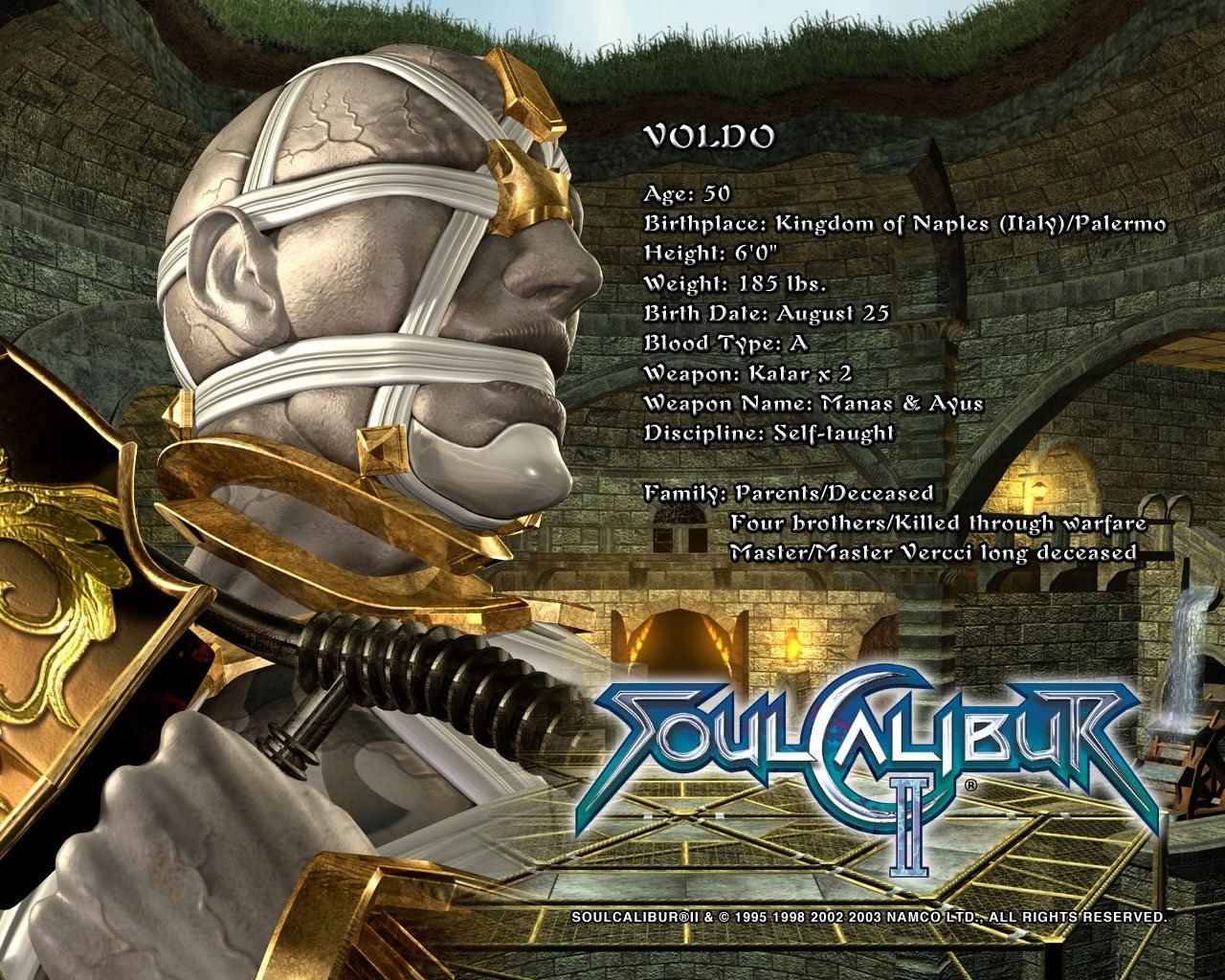video game SoulCalibur II Image