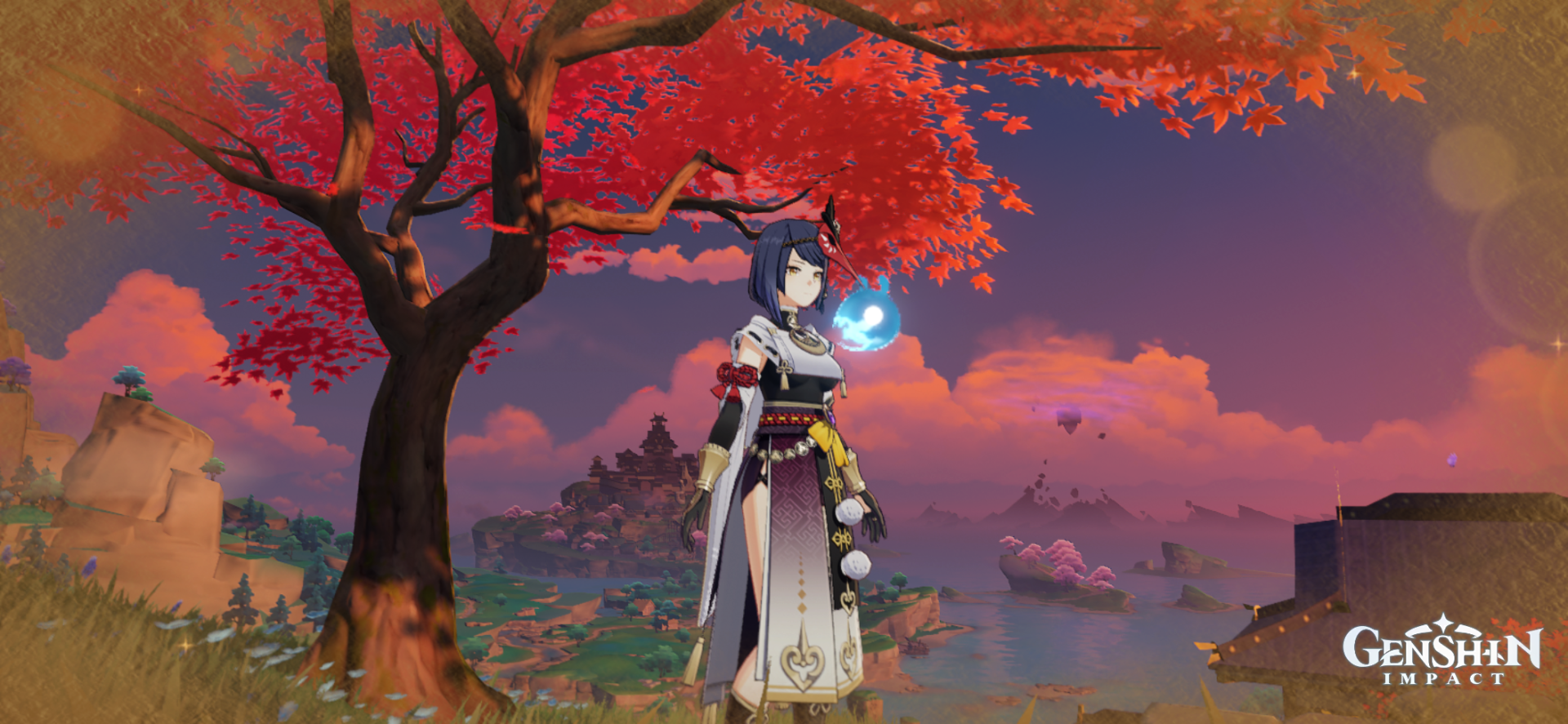 Kujou Sara video game Genshin Impact Image