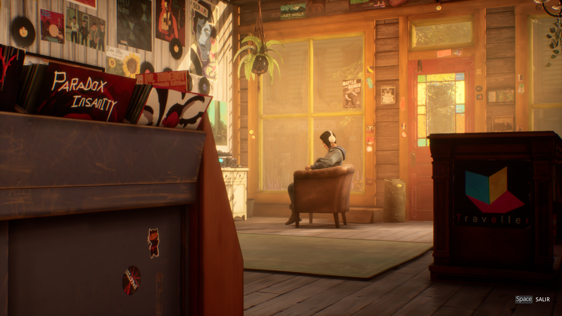 video game record store Life Is Strange: True Colors Alex Chen Image