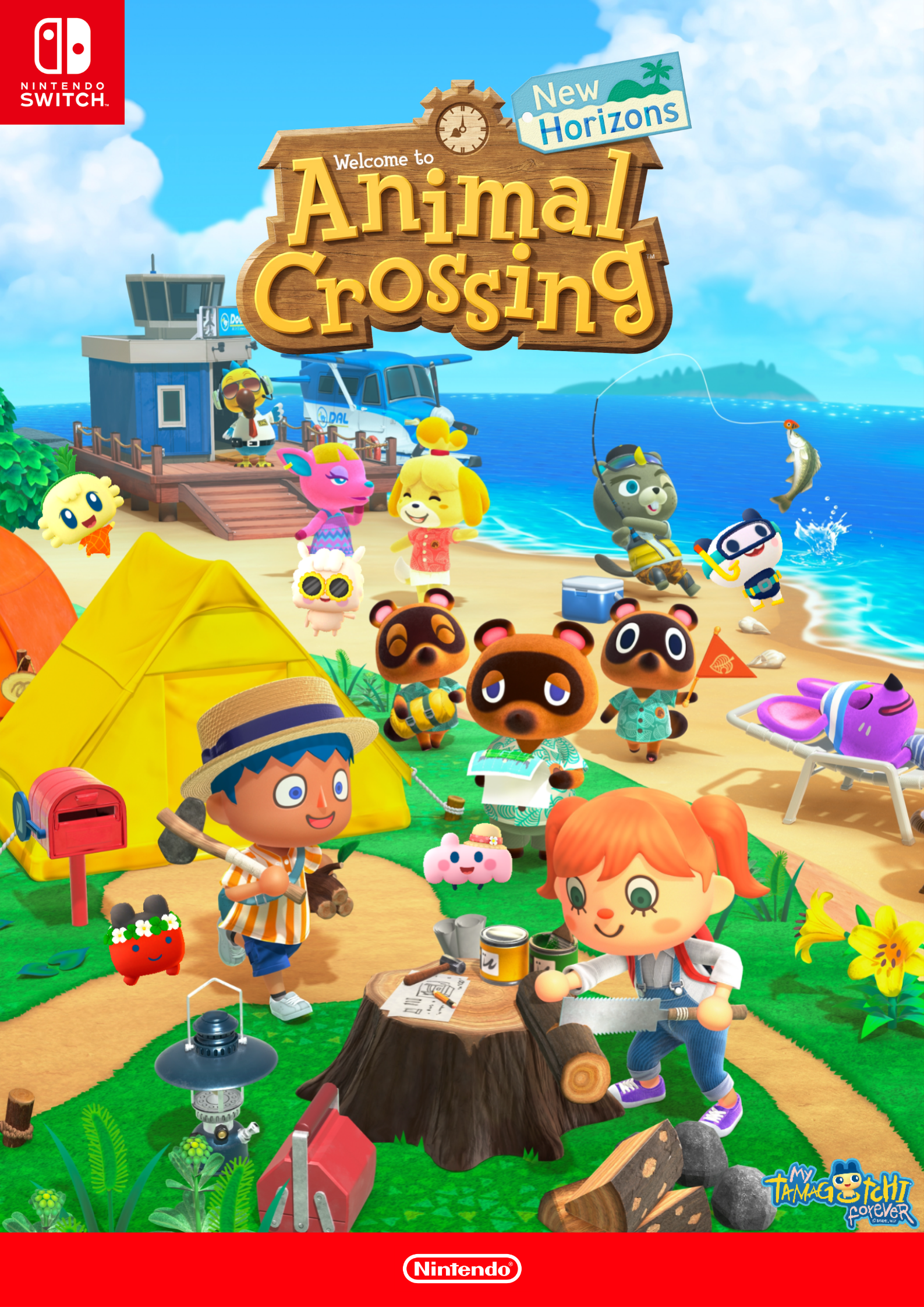 Nintendo Switch video game My Tamagotchi Forever Image