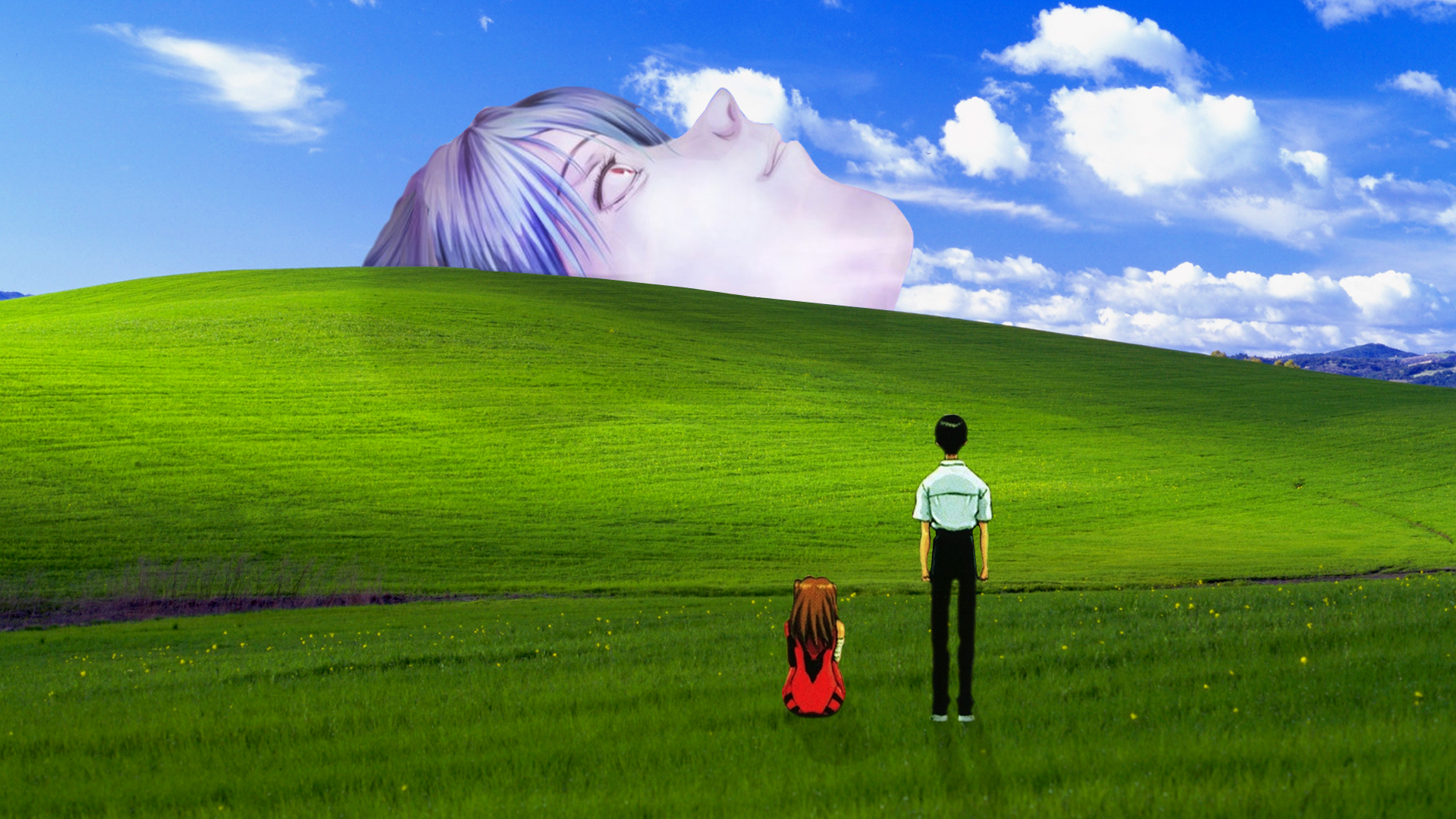 Wallpaper Windows XP Neon Genesis Evangelion by gaythugmemes