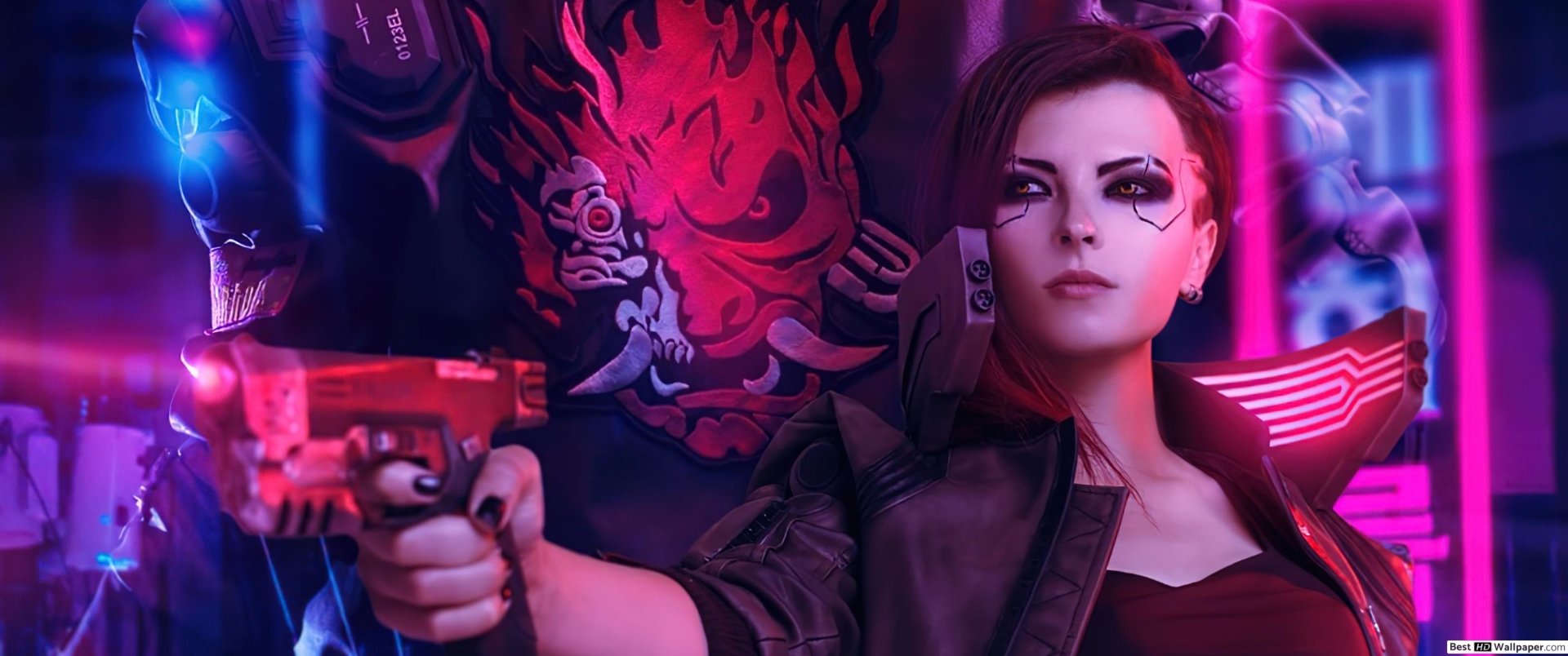 weapon cyberpunk video game Cyberpunk 2077 Image